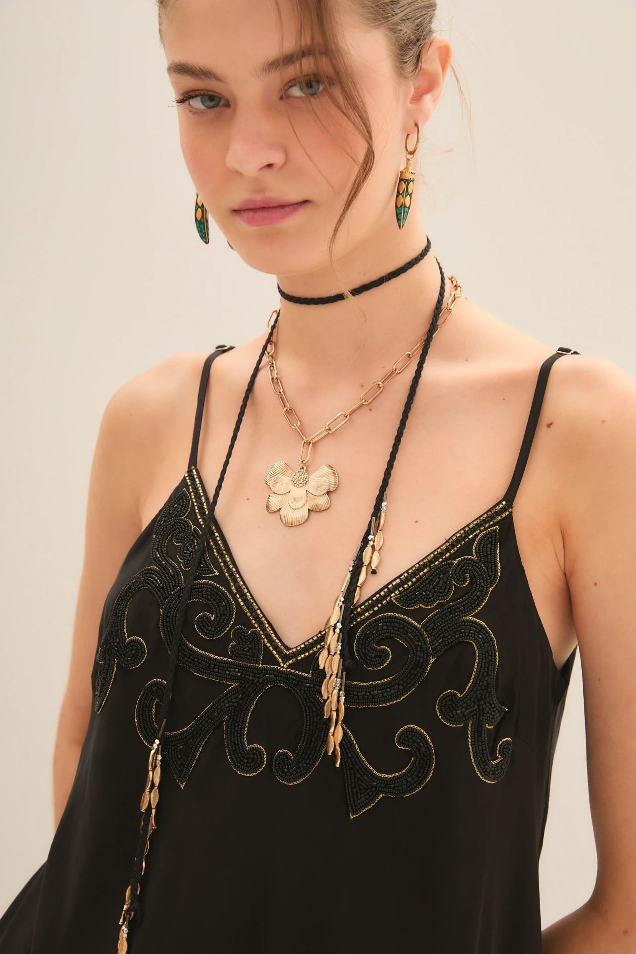 vestido ambar