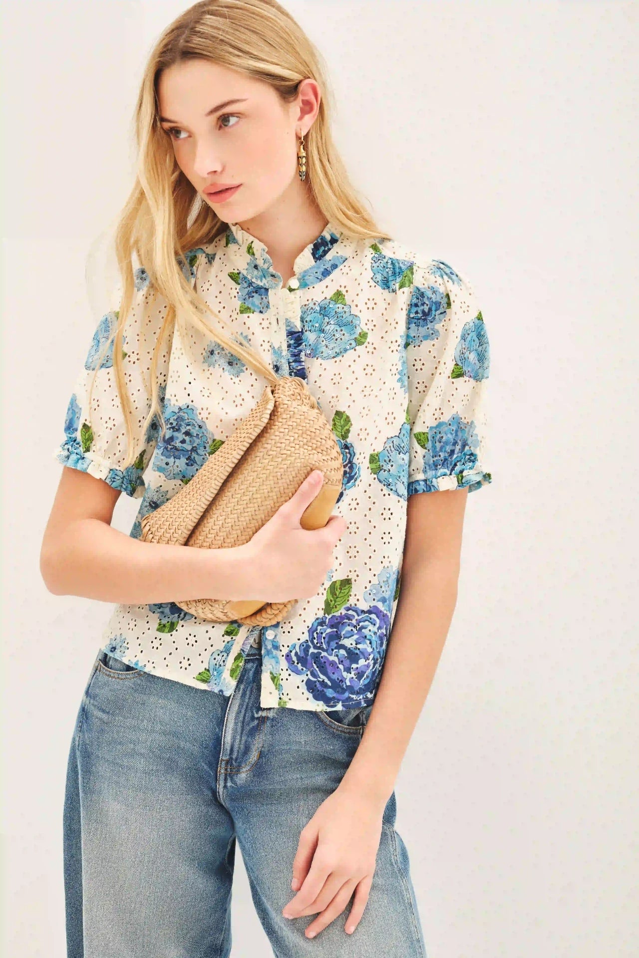 camisa bouquet aiko