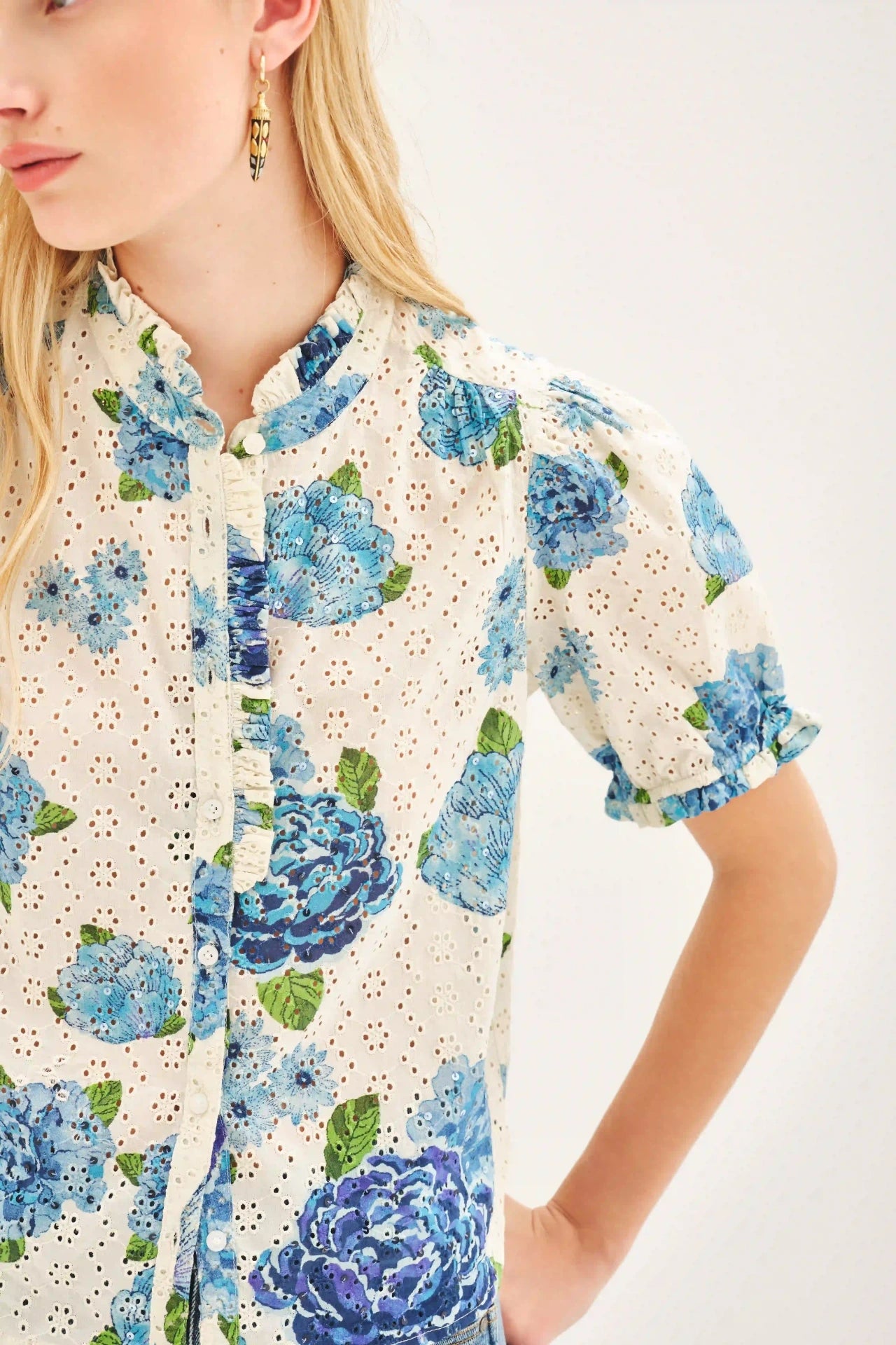 camisa bouquet aiko