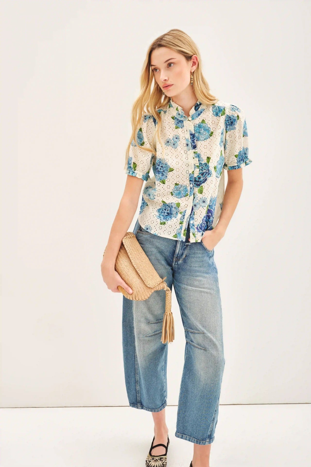 camisa bouquet aiko
