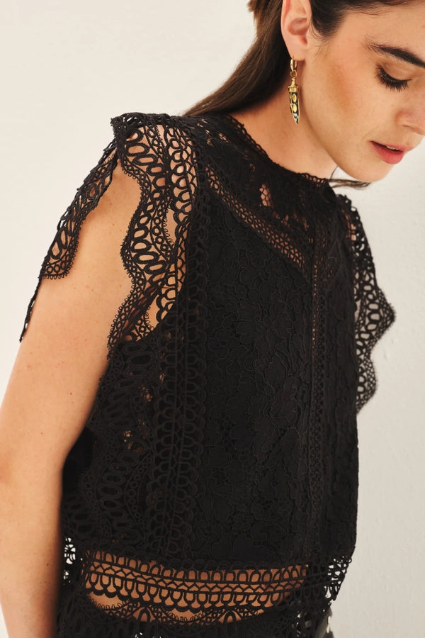 camisa kate lace