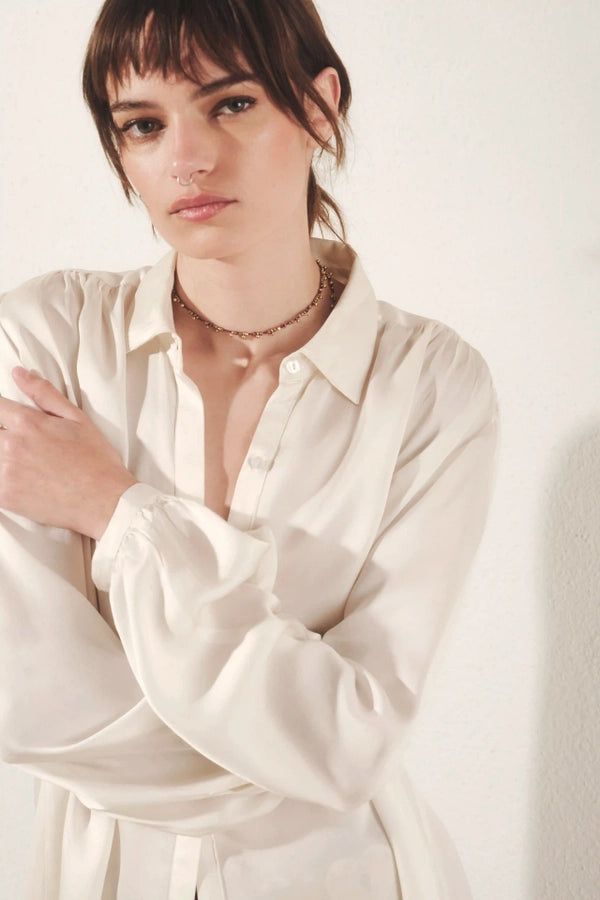 camisa lina sandwash